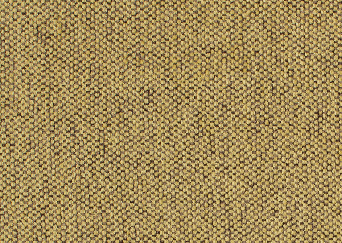 ECKSOFA in Flachgewebe Gelb  - Gelb/Silberfarben, Design, Textil/Metall (167/244cm) - Cantus
