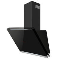 DUNSTABZUGSHAUBE 60281  - Schwarz, Basics, Glas/Metall (80/94-142/47,5cm) - Mican