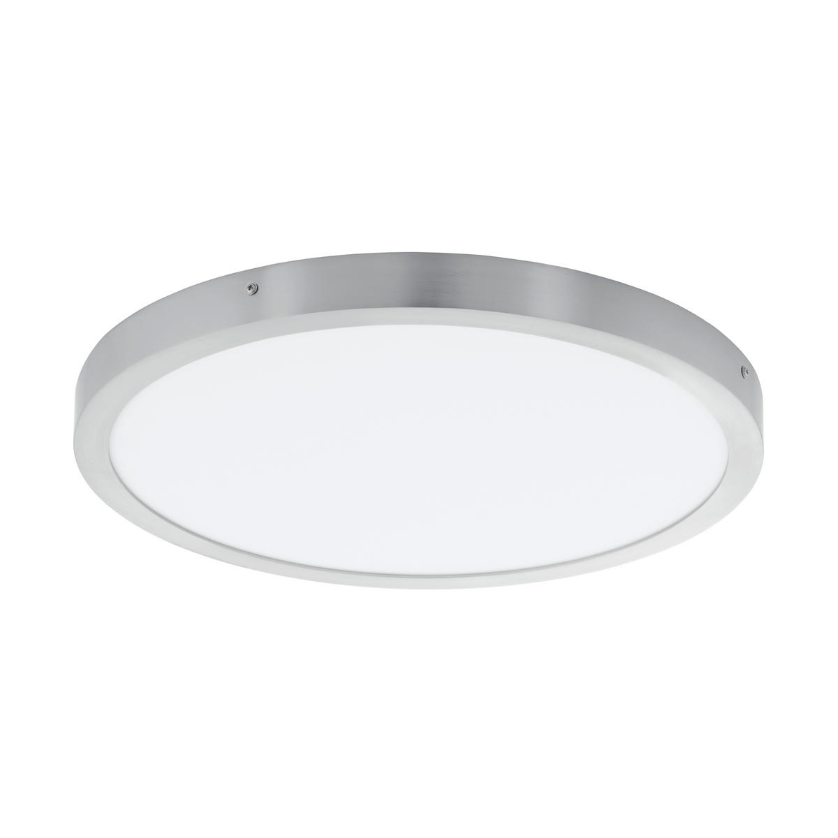 AUFBAULEUCHTE FUEVA I 50/3 cm   - Weiß/Nickelfarben, Design, Kunststoff/Metall (50/3cm) - Eglo