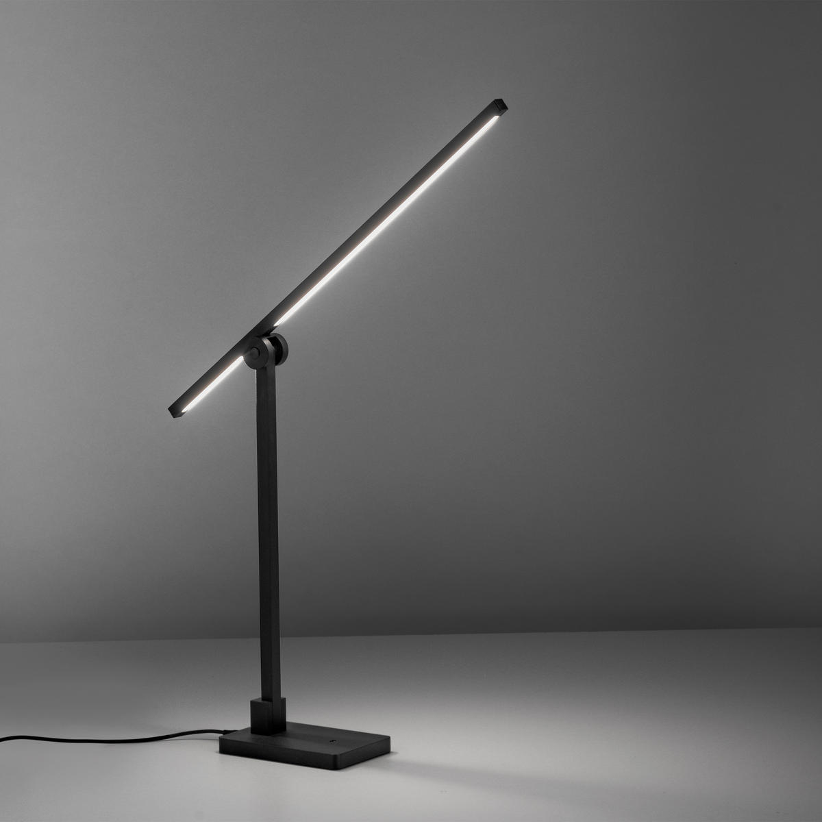 NAMIZNA LED-SVETILKA  PURE-GRAFO    55/10 cm         - črna, Trendi, kovina/umetna masa (55/10cm)