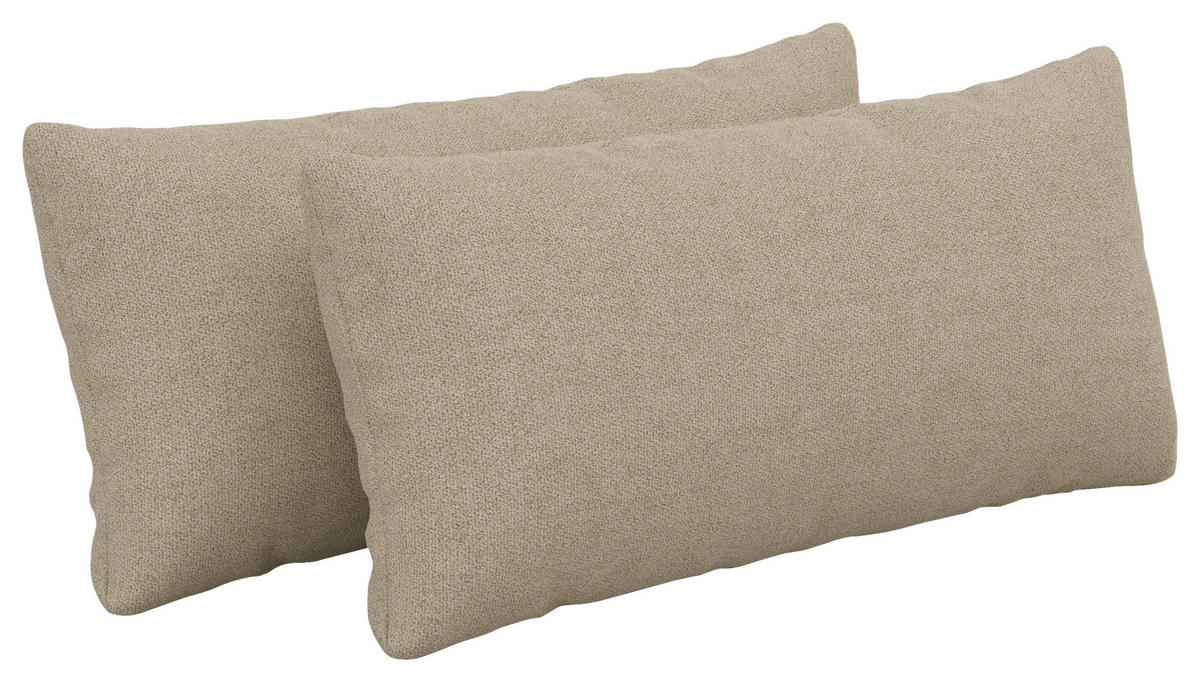 ZIERKISSEN DANCE E 2-teilig 60/30 cm  - Beige, MODERN, Textil (60/30cm) - Sit & More
