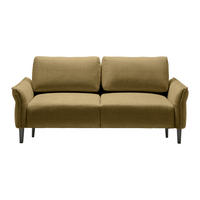 3-SITS SOFFA i vävt tyg olivgrön  - olivgrön/svart, Modern, trä/textil (183/85/92cm) - MID.YOU