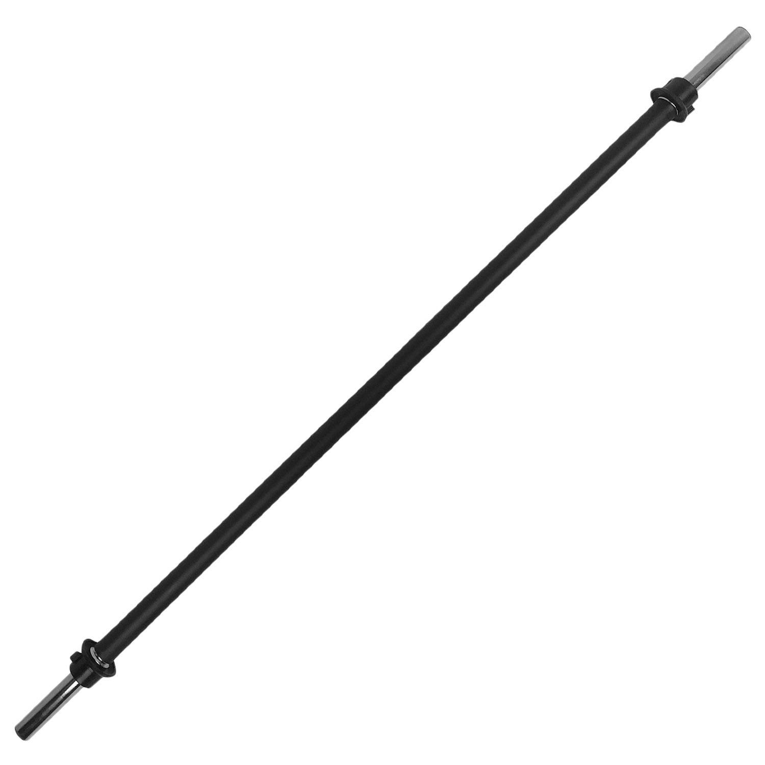 HANTELSTANGE  - Silberfarben/Schwarz, KONVENTIONELL, Kunststoff/Metall (150/3/3cm)