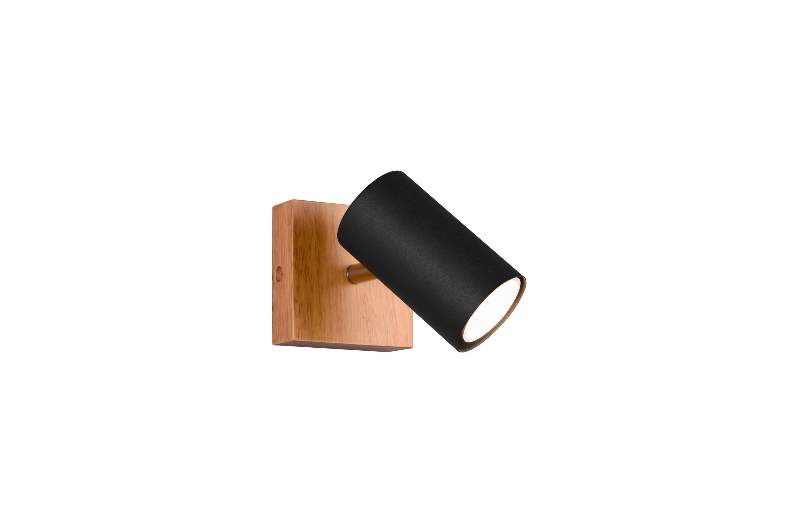 STRAHLER MARLEY   - Schwarz, Design, Holz/Metall (9/16/12cm) - Trio Leuchten