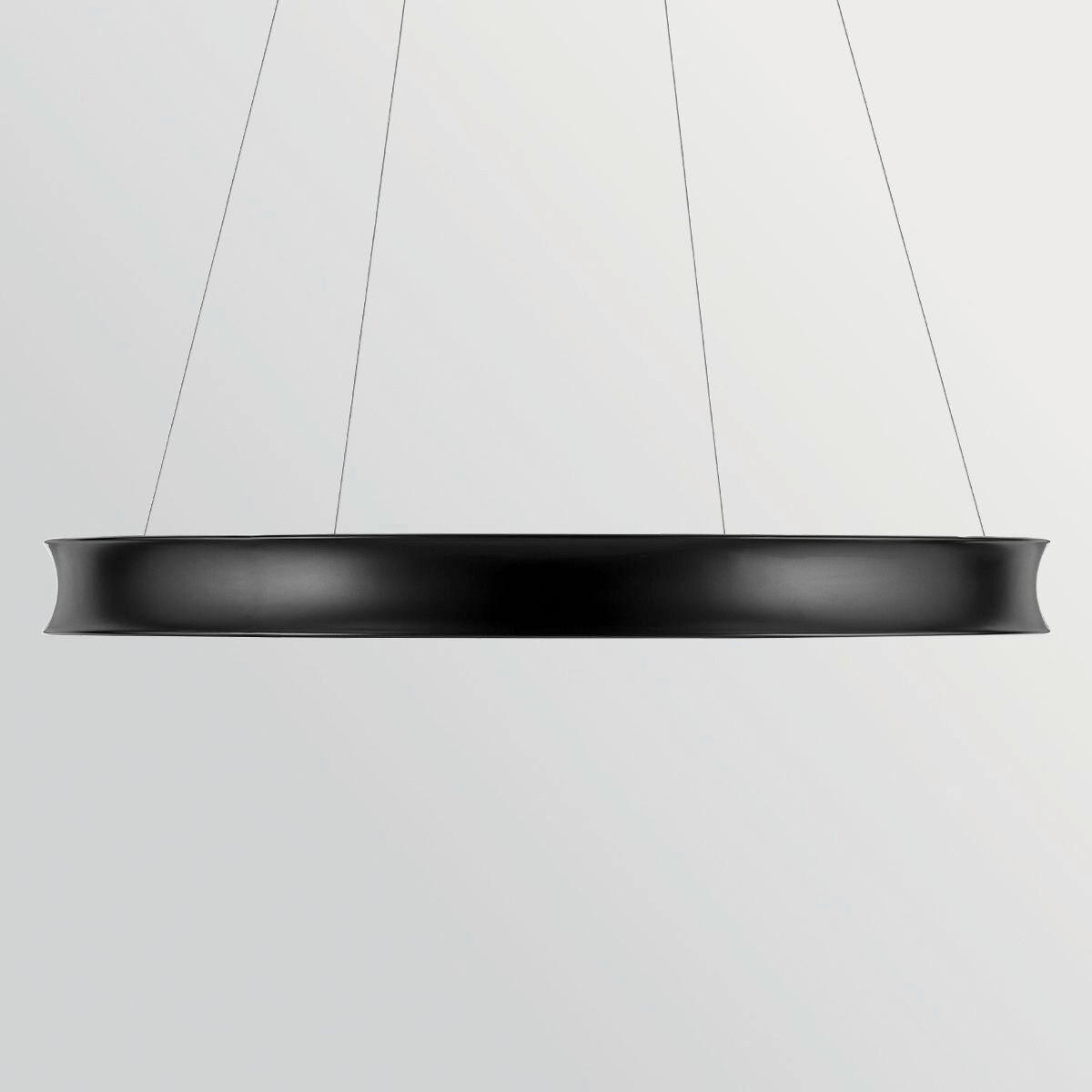 LED-HÄNGELEUCHTE Kichler 95/100,3 cm  - Champagner/Schwarz, Design, Metall (95/100,3cm) - Elstead Lighting