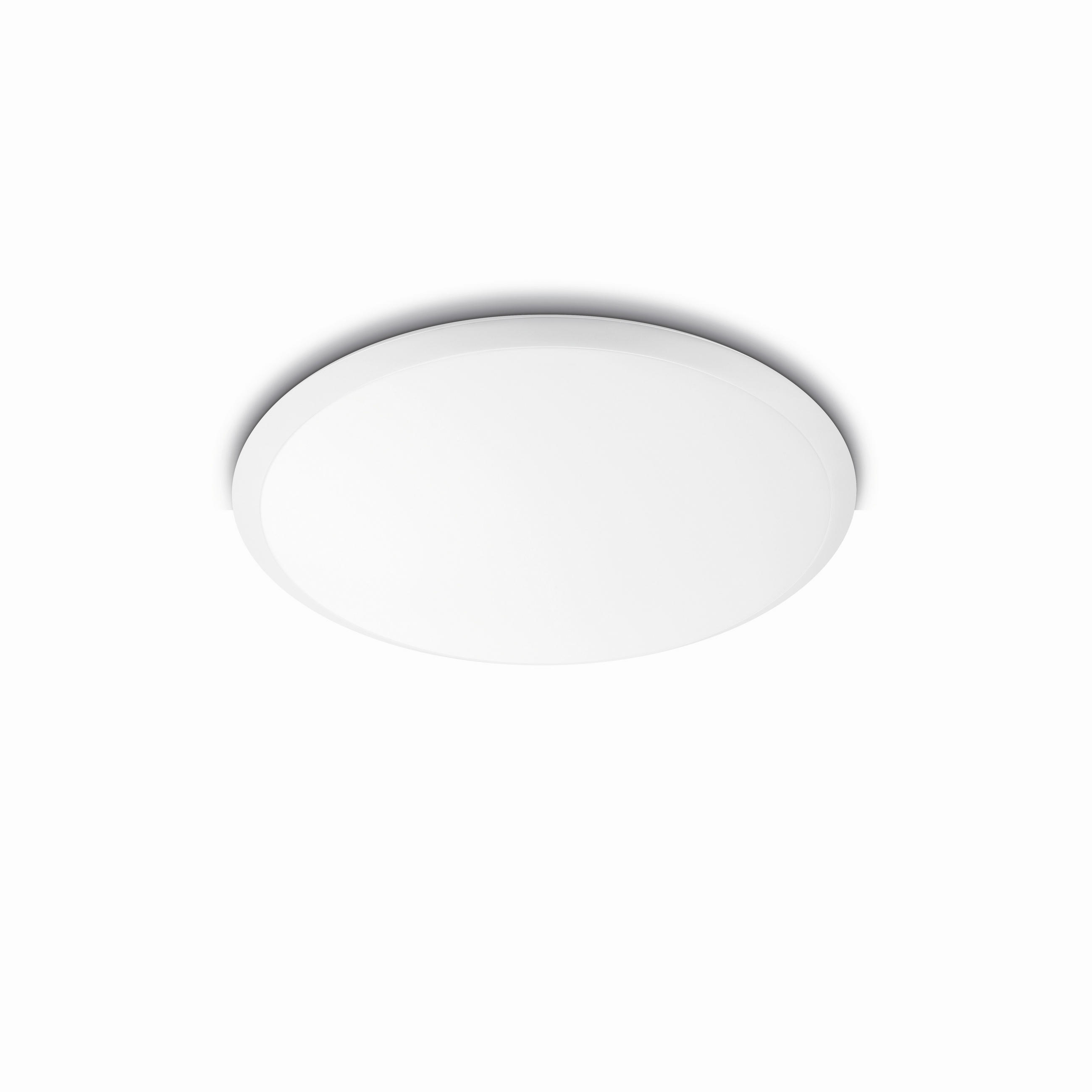 LED-DECKENLEUCHTE 38/6,6/38 cm   - Weiß, KONVENTIONELL, Kunststoff (38/6,6/38cm) - Philips