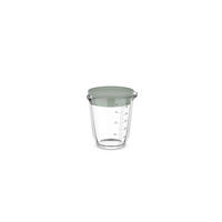 MESSBECHER - Transparent/Hellgrün, KONVENTIONELL, Glas/Kunststoff (500ml) - Mepal
