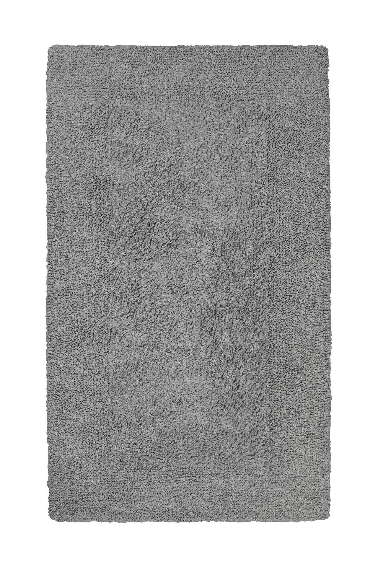 BADTEPPICH Grau 70/120 cm  - Grau, Basics, Textil (70/120cm) - WECON HOME BASIC