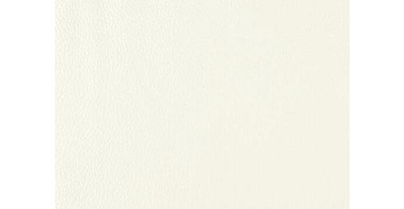 2,5-SITZER  in Echtleder Ecru   - Ecru/Schwarz, Design, Leder/Metall (200/102/92cm) - Johann Jakob