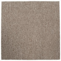 TEPPICHFLIESE Astra Stripe 70 50/50 cm  in Hellbraun  - Hellbraun, Basics, Textil (50/50cm)