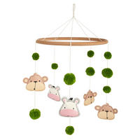 MOBILE Urban Jungle  - Grün, Basics, Textil (33/45cm) - Patinio