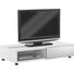 TV-ELEMENT 125/26,7/44,3 cm - Silberfarben/Weiß, Design, Glas/Holzwerkstoff (125/26,7/44,3cm) - Xora TV-ELEMENT 125/26,7/44,3 cm - Silberfarben/Weiß, Design, Glas/Holzwerkstoff (125/26,7/44,3cm) - Xora