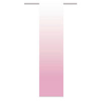 FLÄCHENVORHANG   blickdicht  60/245 cm   - Hellrosa/Rosa, Design, Textil (60/245cm)