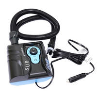 ELEKTR. LUFTPUMPE  - Blau/Schwarz, Basics, Kunststoff (18,5/16,5/26,5cm)