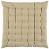SITZKISSEN  38/38 cm   - Creme, Basics, Textil (38/38cm) - Novel