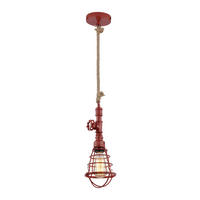 HÄNGELEUCHTE Regia 14/130 cm   - Rot, Design, Metall (14/130cm) - Näve