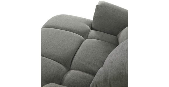 XXL-SESSEL Flachgewebe Grau, Olivgrün - Schwarz/Olivgrün, KONVENTIONELL, Holz/Textil (125/100/140cm) - Carryhome