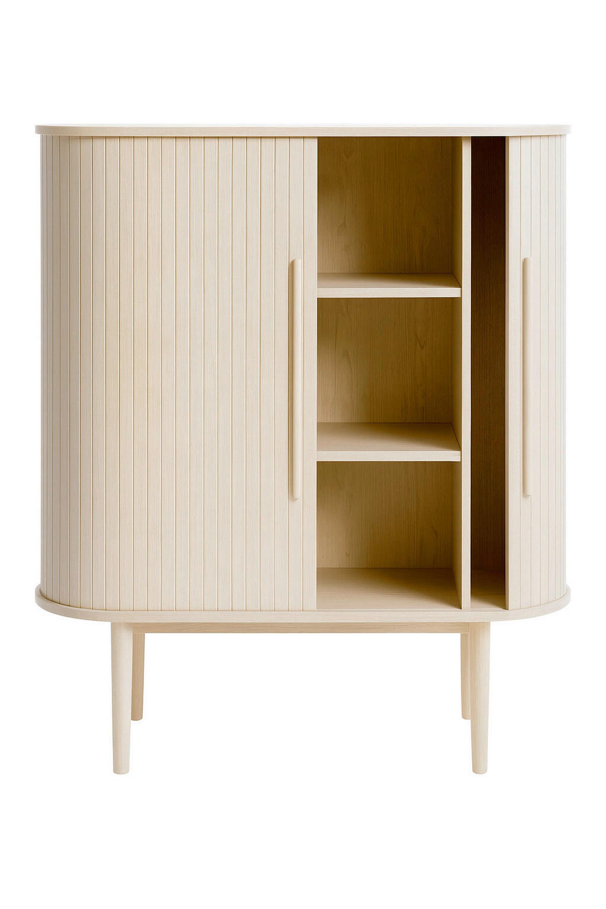 HIGHBOARD Weiß  100/188/40 cm  - Weiß, Design, Holz/Holzwerkstoff (100/188/40cm) - Lomoco