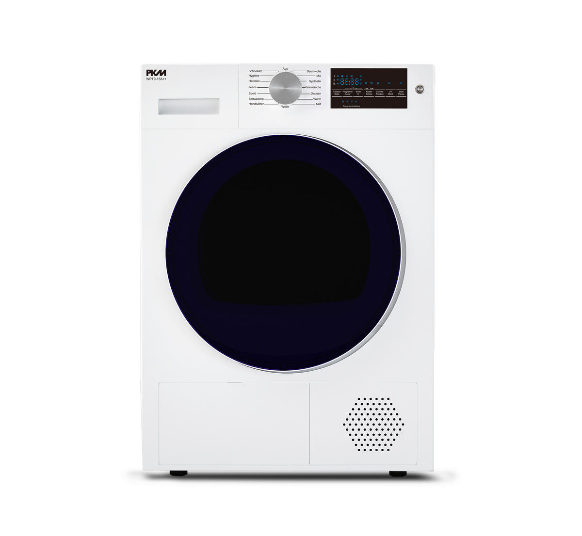 WÄRMEPUMPENTROCKNER WPT9-15A++  - Weiss, Basics, Kunststoff/Metall (60/86/66cm) - PKM