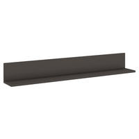 WANDBOARD in 120/16/17 cm Graphitfarben  - Graphitfarben, Konventionell, Holzwerkstoff (120/16/17cm) - Xora