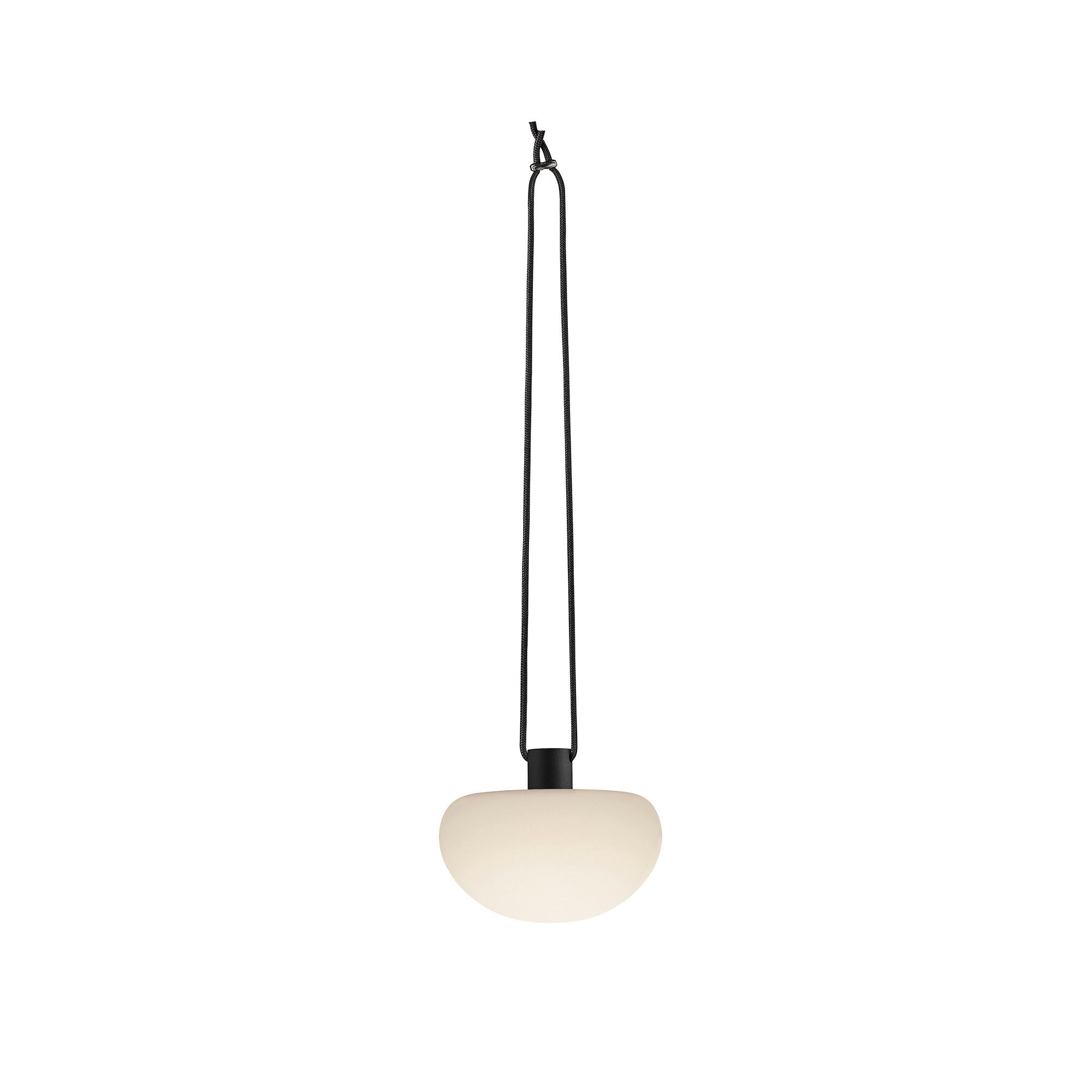 AUßENHÄNGELEUCHTE 20/55 cm   - Schwarz/Weiß, Design, Kunststoff/Metall (20/55cm) - Nordlux