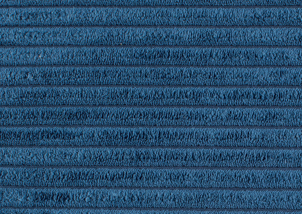 Thumbnail - Welnova Ecksofa, Blau, Textil, Eiche, vollmassiv, 3-Sitzer, Ottomane rechts, L-Form, 284x183 cm, Made in Europe, FSC Mix...