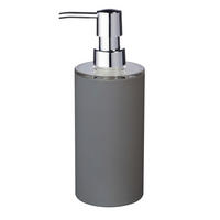 SEIFENSPENDER Kunststoff  - Grau, Basics, Kunststoff (7,5/17,5/7,5cm) - Sadena