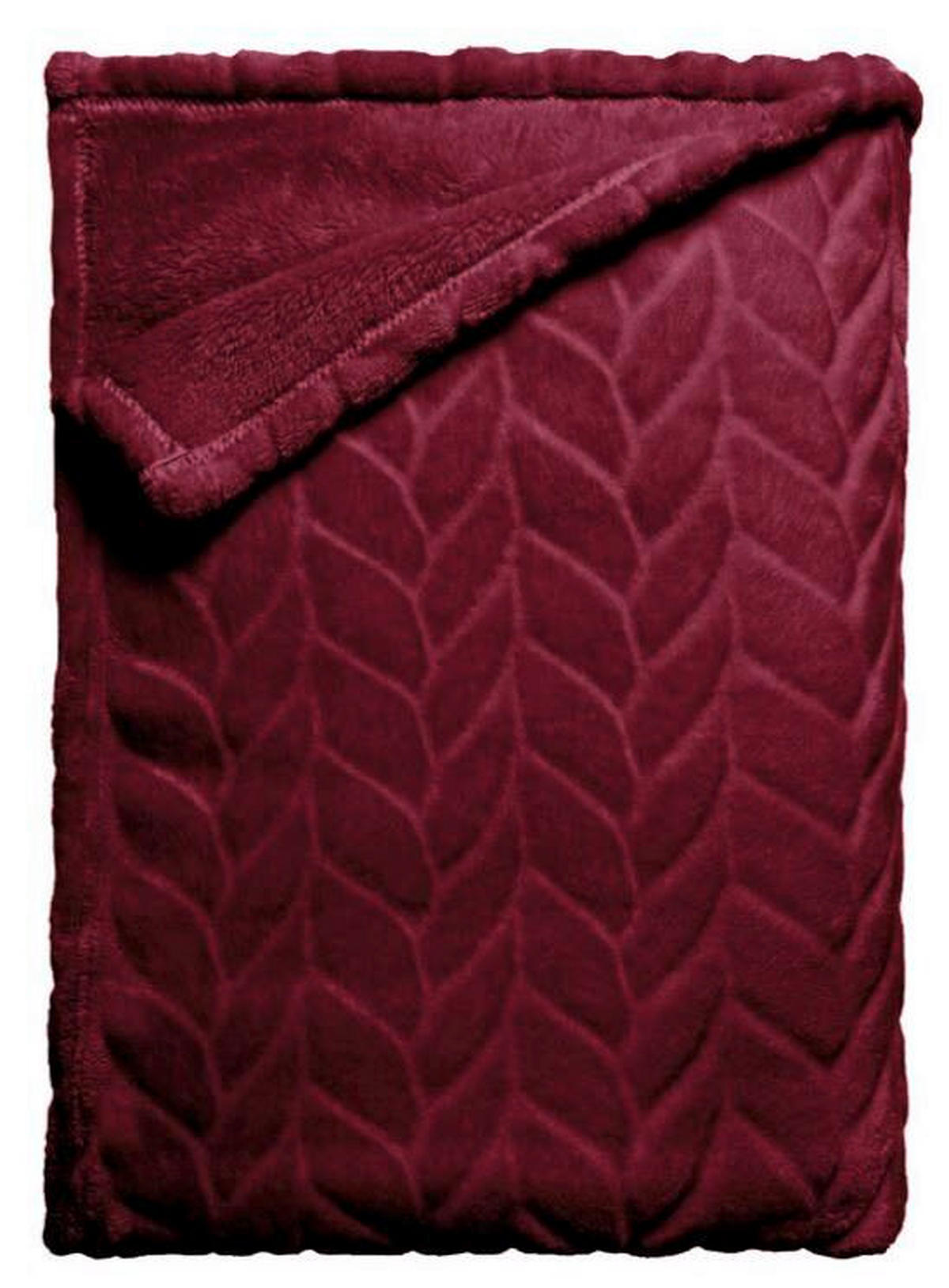 TAKARÓ 150/200 cm  - bordó, Basics, textil (150/200cm) - Novel
