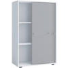 AKTENSCHRANK 70/110/39 cm  - Weiss/Grau, Design, Holzwerkstoff (70/110/39cm) - MID.YOU