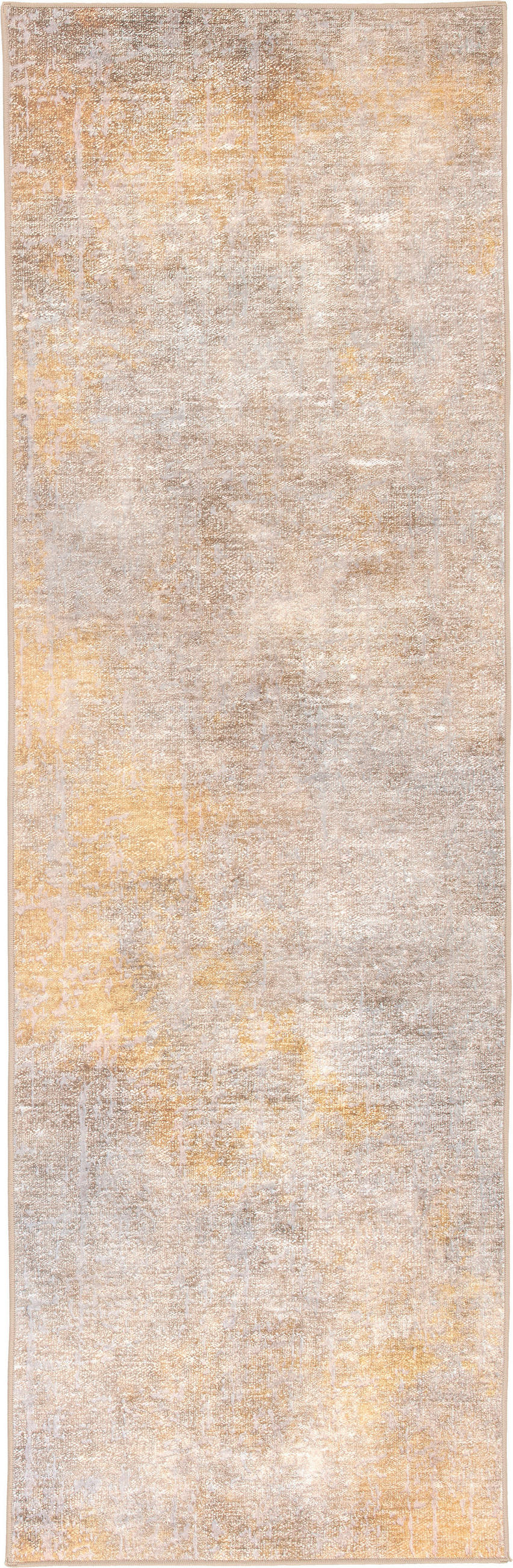 LÄUFER 80/250 cm ONDEA ONIS, waschbar  - Taupe/Greige, Design, Kunststoff/Textil (80/250cm) - Lindorug