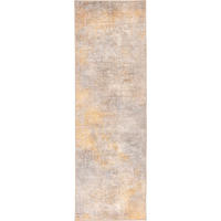 LÄUFER 80/250 cm ONDEA ONIS, waschbar  - Taupe/Greige, Design, Kunststoff/Textil (80/250cm) - Lindorug