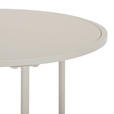 BEISTELLTISCHSET rund Kaschmir  - Kaschmir, Basics, Holzwerkstoff/Metall (50/40/50/40/45.5/39cm) - Carryhome