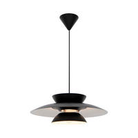 HÄNGELEUCHTE 45/15 cm  - Schwarz, Design, Metall (45/15cm) - Nordlux