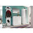 GARDEROBE Weiß - Weiß, Design (233/195/38cm) - Carryhome