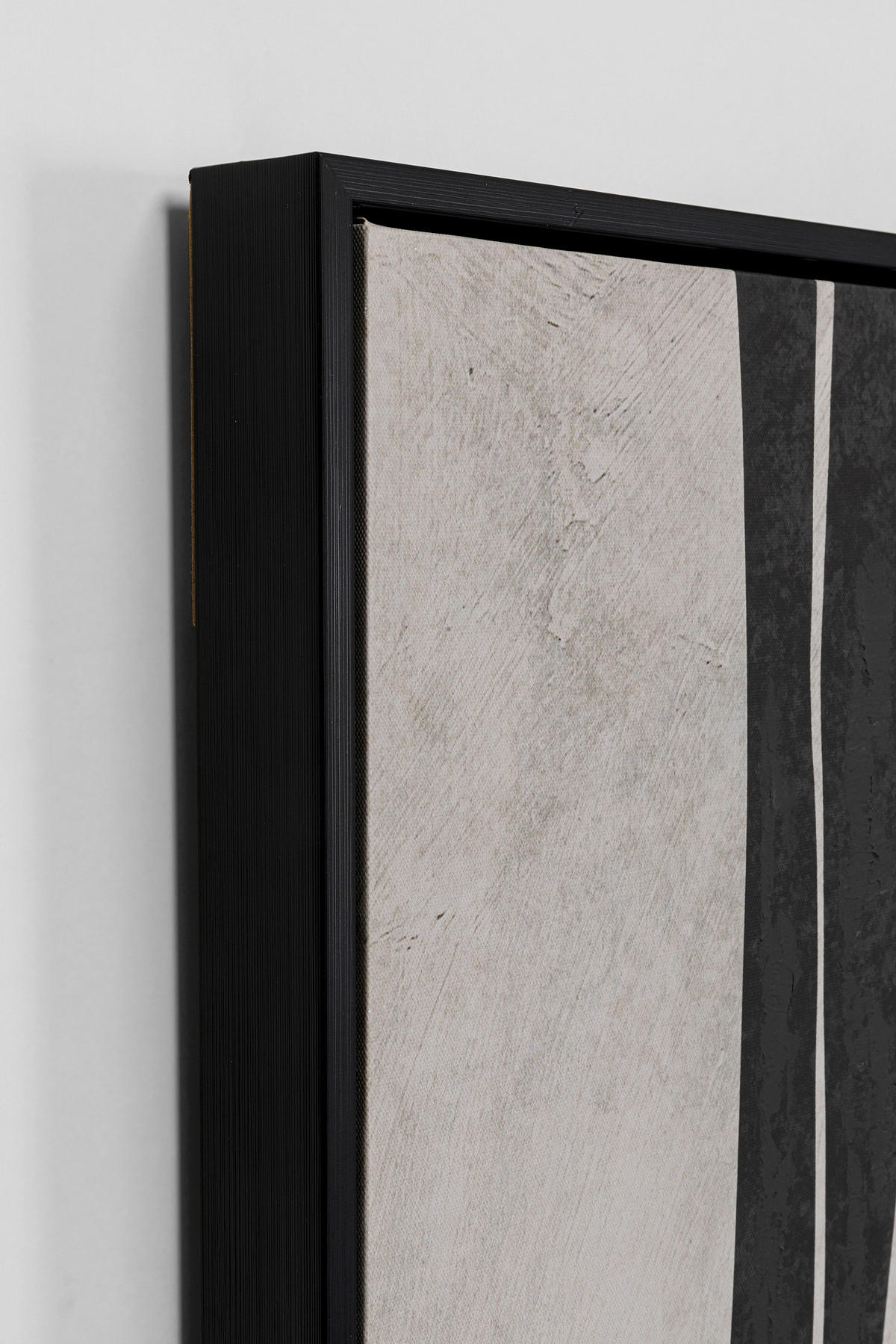 BILD Abstraktes  - Schwarz/Grau, Design, Holz/Kunststoff (73/113/4cm) - Kare-Design