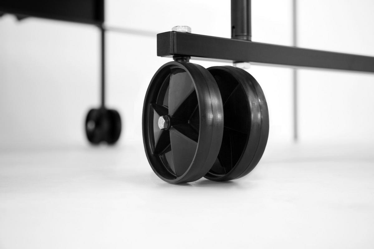 TISCHTENNISTISCH OUTDOOR - Blau, KONVENTIONELL, Holzwerkstoff/Metall (274/152,5/76cm)