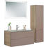 MIDISCHRANK 40/147/34,5 cm - Taupe/Eichefarben, Design, Holz (40/147/34,5cm) MIDISCHRANK 40/147/34,5 cm - Taupe/Eichefarben, Design, Holz (40/147/34,5cm)