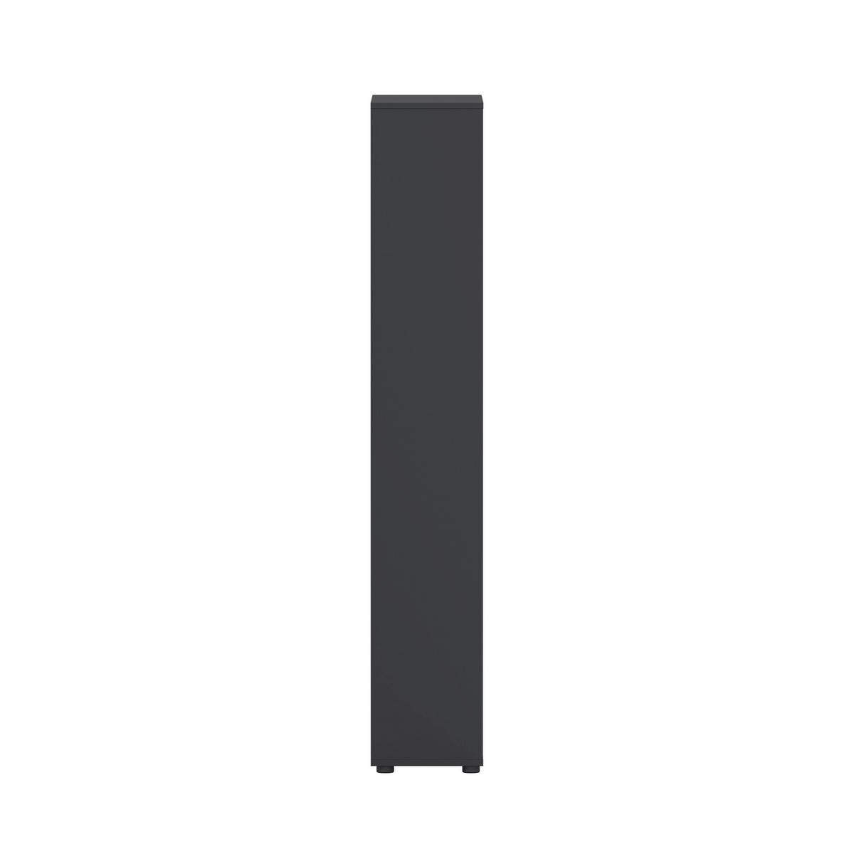 ORMAR ZA DOKUMENTE  siva, boje hrasta  - siva/boje hrasta, Moderno, drvni materijal (79,6/207,7/34,3cm) - MID.YOU