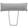 NACKSTÖD i flatväv  - grå, Design, textil (61/20/11cm) - MID.YOU
