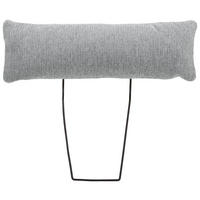 NACKSTÖD i flatväv  - grå, Design, textil (61/20/11cm) - MID.YOU