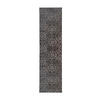 LÄUFER 80/150 cm Monroe 225 Anthrazit  - Anthrazit, KONVENTIONELL, Kunststoff/Textil (80/150cm)
