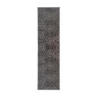 LÄUFER 80/150 cm Monroe 225 Anthrazit Anthrazit  - Anthrazit, KONVENTIONELL, Kunststoff/Textil (80/150cm)