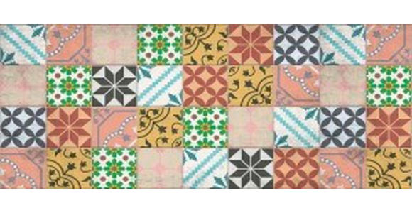 KÜCHENLÄUFER 60/150 cm Essenza Carreaux ciment Multicolor  - Multicolor, Design, Kunststoff/Textil (60/150cm) - Esposa