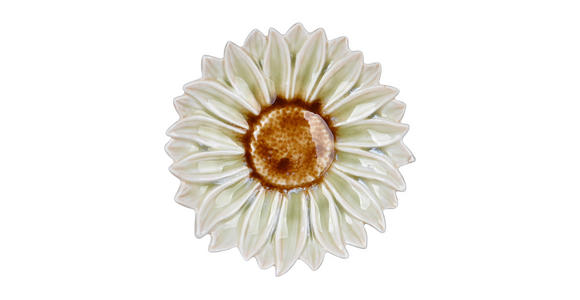 PLATZTELLER  15 cm   - Weiß, Natur, Keramik (15cm) - Ambia Home