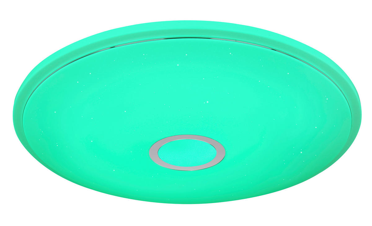 LED-DECKENLEUCHTE 68/9 cm    - Weiß, Design, Kunststoff/Metall (68/9cm) - Globo