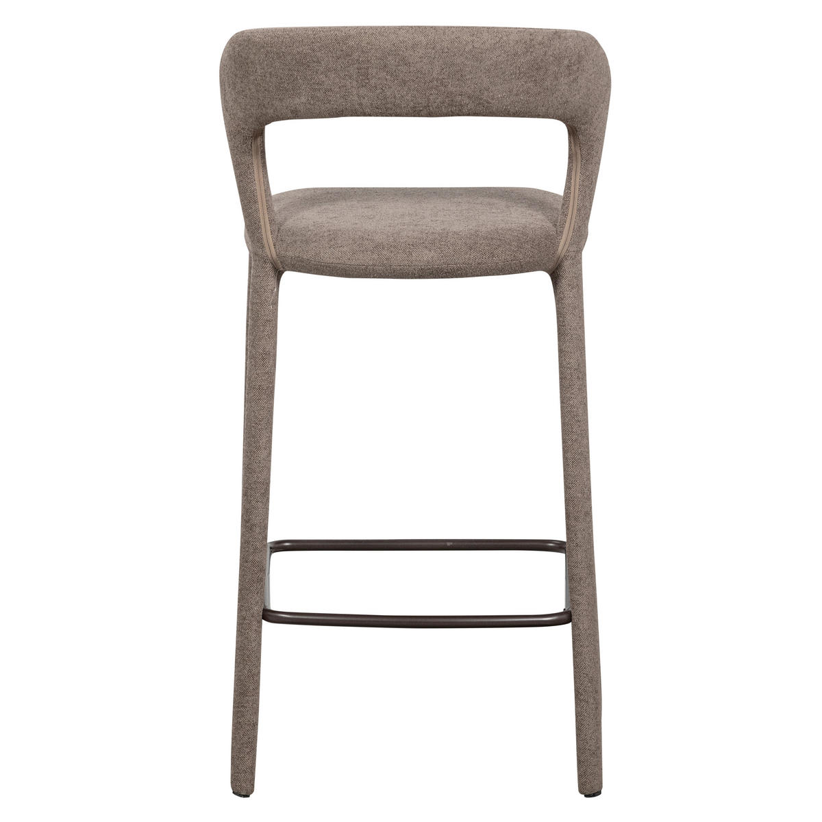 BARHOCKER in Textil Taupe  - Taupe, MODERN, Textil (48/95/52cm) - Livetastic