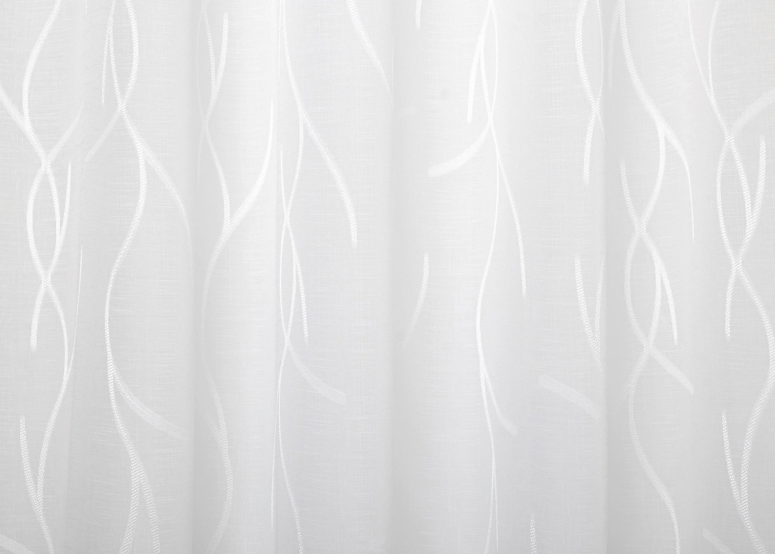 PROSOJNO BLAGO ZA ZAVESE  2025 SPRING          300 cm   bela  - bela, Basics, tekstil (300cm)