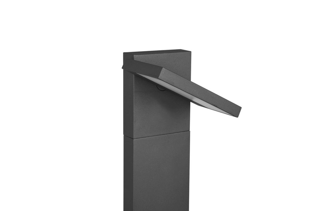 VÄGLAMPA - vit/antracit, Design, metall/plast (100/15/14,8cm) - Trio Leuchten