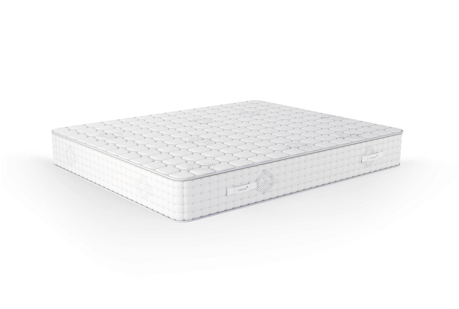 Saltea 160/200 cm  - alb, Modern, materiale naturale (160/200cm)