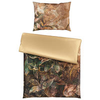 OBOJSTRANNÁ POSTEĽNÁ BIELIZEŇ, satén, taupe, 140/200 cm - taupe, Konventionell, textil (140/200cm) - Esposa